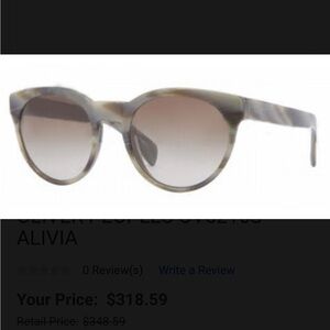Oliver Peoples Alivia Sunglasses - Gray Gradient